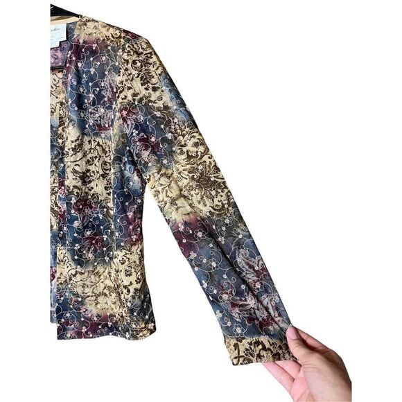 Vintage Florentine Petites Boho Cardigan Size 6 - Picture 4 of 9